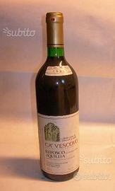 Bottiglie vini collezione: Refosco 1988