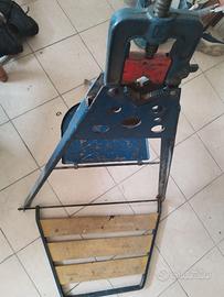 Banco idraulico morsa ribaltabile