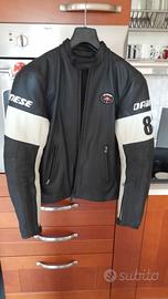 giubbotto in pelle moto - donna