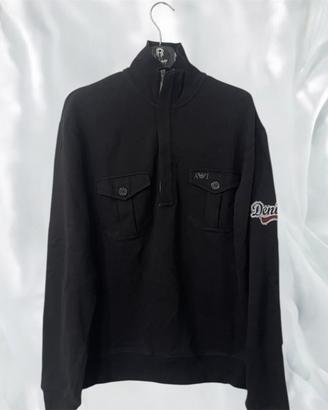 Felpa Armani Jeans Nera,Taglia M