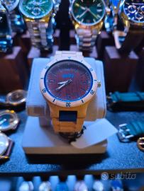 Orologio Rifle Natural Wood in Legno Fatto a Mano