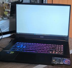 MSI Katana 17 B13V, i7-13620H, RTX 4060, 16GB, 1TB