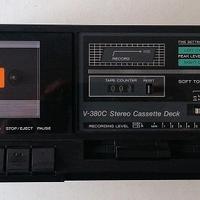 Teac V-380 C tape deck piastra registrazione 1985