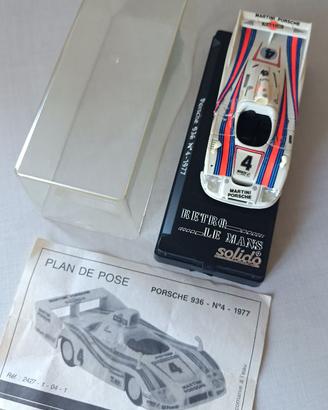  Porsche 936 Le Mans 1977 Solido Vintage 1:43+Box