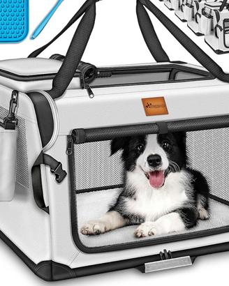 Trasportino pieghevole cani XXL