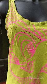 Canotta verde acido Looney Tunes