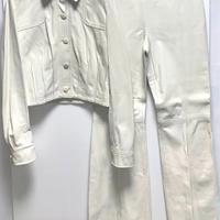 Completo Valentino Jeans in pelle