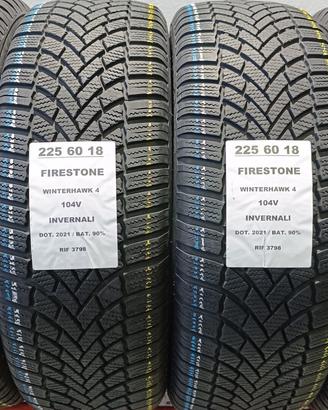 4 GOMME 225 60 18 FIRESTONE INV RIF3798