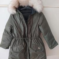 Parka invernale Mek reversibile bambina