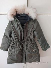 Parka invernale Mek reversibile bambina