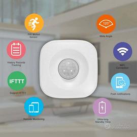 Allarme WiFi con Sensore e App su Smartphone