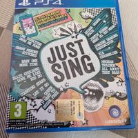JUST SING per PS4