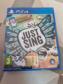 JUST SING per PS4