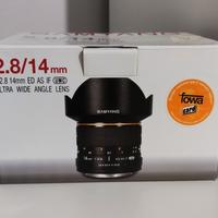 Samyang 14mm f/2.8 Canon Grandangolare 