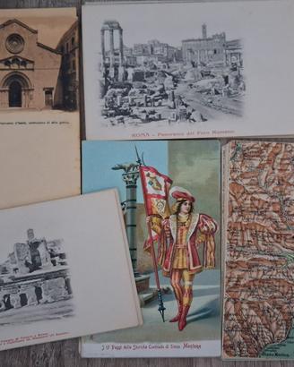 Lotto cartoline antiche