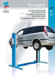 Ponte Sollevatore 2 Colonne Ravaglioli KPS 306H-HK
