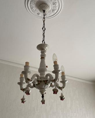 Lampadario in ceramica