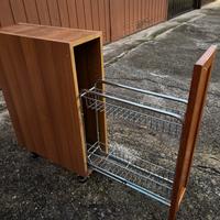 Carrello porta bottiglie cucina