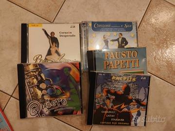 18 CD latino/liscio/sax