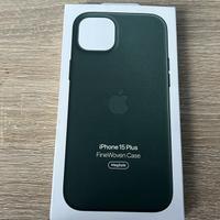 Cover iphone 15 plus originale ed nuova verde