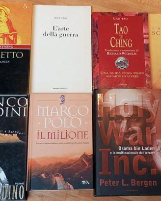 Lotto libri storia, geopolitica, filosofia, etc.