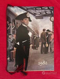 Calendario Storico Carabinieri anno 1982 originale