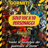 Lotto 10 Gormiti assortiti originali
