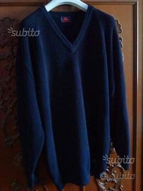 Maglione blu con scollo a V della ROBE DI KAPPA