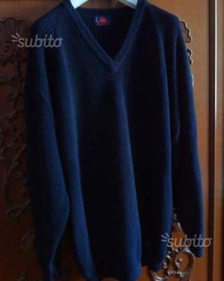 Maglione blu con scollo a V della ROBE DI KAPPA