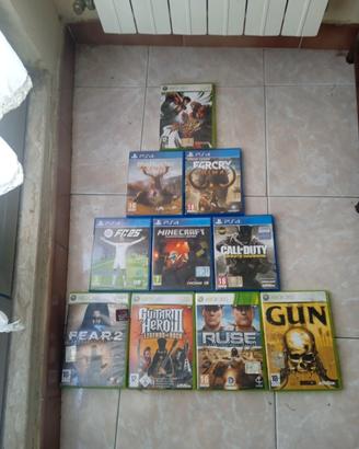 giochi PS 4 e Xbox 360 LEGGERE DESCRIZIONE 