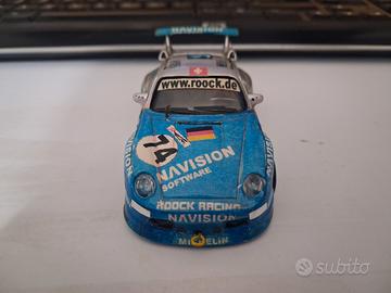 modellino porsche 911 GT2 #74 del team Roock Racin