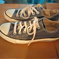 All Star Converse basse blu n.37