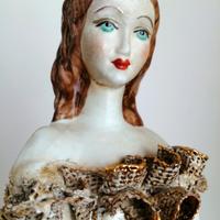 statuina ballerina vintage porcellana Romania casa