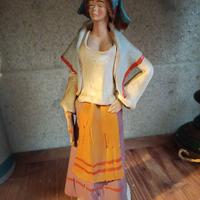 statuetta antica in terracotta 