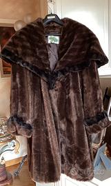 Cappotto in pelliccia ecologica