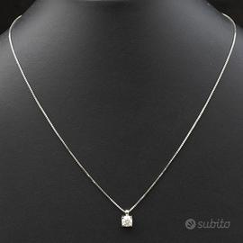 GIORGIO VISCONTI COLLANA ORO 18 KT DIAMANTE 0.46CT