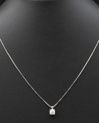 GIORGIO VISCONTI COLLANA ORO 18 KT DIAMANTE 0.46CT