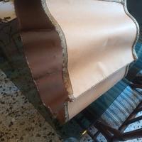 Paralume in carta pecora e passamaneria 