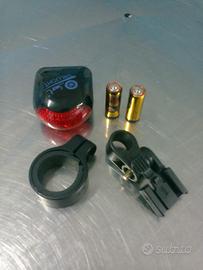 Fanalino posteriore rosso LED bicicletta
