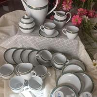 servizio caffe' da 12 porcellana Le Perle