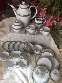 servizio caffe' da 12 porcellana Le Perle