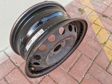 4 Cerchi in ferro R15 per Renault Clio 3 e altre 