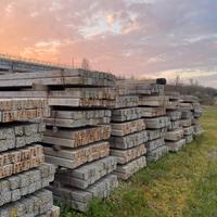 Pali agricoli in cemento 3m