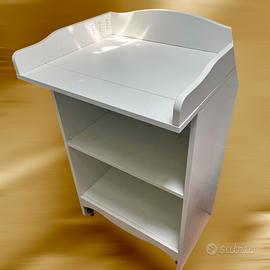 Mobiletto fasciatoio Ikea Smågöra rielaborato