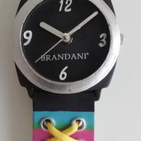 OROLOGIO da parete Stripes nero Brandani 