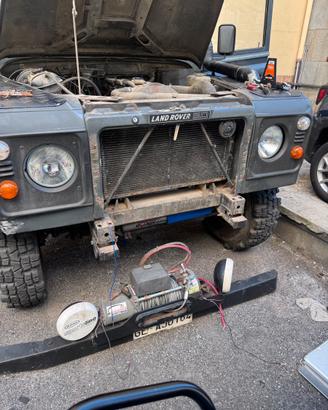 Paraurti e verricello Land rover 90/ Defender