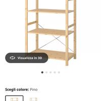 Scaffale in legno Ikea