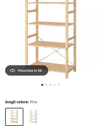 Scaffale in legno Ikea