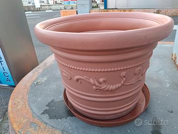Vaso grande rotondo per piante