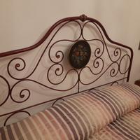 letto matrimoniale in ferro
